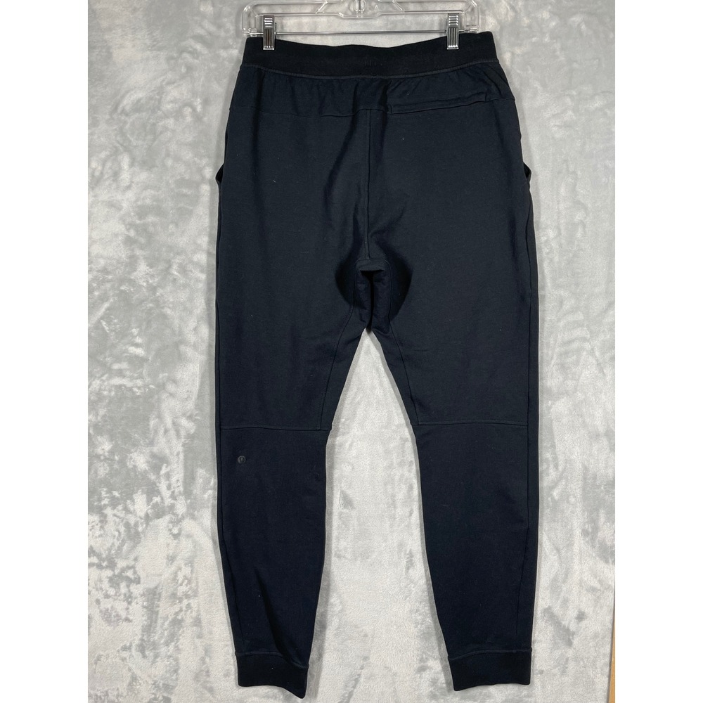 Lululemon City Sweat Jogger Black Mens Size Medium Tapered Athleisure Pants - Picture 2 of 9
